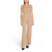 Verhoog je stijl Jumpsuit Rinascimento , Beige , Dames