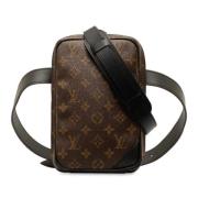 Pre-owned Canvas louis-vuitton-bags Louis Vuitton Vintage , Brown , Da...