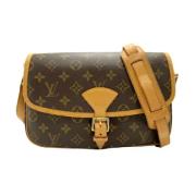 Pre-owned Canvas louis-vuitton-bags Louis Vuitton Vintage , Brown , Da...