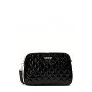 Gelakte riem handtas Kazar , Black , Dames