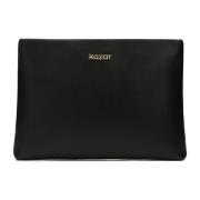 Minimalistische handtas Kazar , Black , Dames