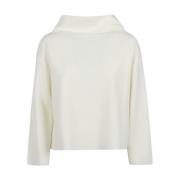 Witte Sweaters - Ware maat NIU , White , Dames