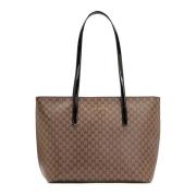 Bruin patroon tote tas Kazar , Multicolor , Dames