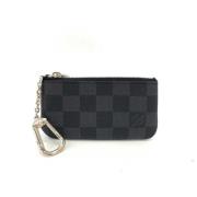 Pre-owned Canvas wallets Louis Vuitton Vintage , Gray , Dames