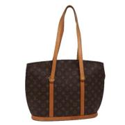 Pre-owned Canvas totes Louis Vuitton Vintage , Brown , Dames