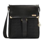 Urban schouder messenger tas met geborduurd patroon Kazar , Black , Da...