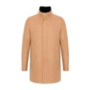 Wollen Parka Jas Herno , Brown , Heren