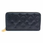 Pre-owned Leather wallets Louis Vuitton Vintage , Black , Dames