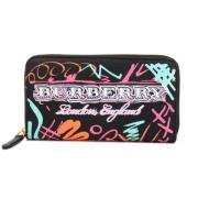 Pre-owned Canvas wallets Burberry Vintage , Multicolor , Dames