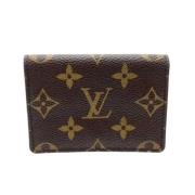 Pre-owned Canvas wallets Louis Vuitton Vintage , Brown , Dames