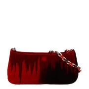 Pre-owned Canvas shoulder-bags Salvatore Ferragamo Pre-owned , Red , D...