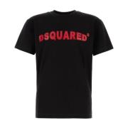 Cool Fit Tee Shirt Dsquared2 , Black , Heren