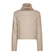 Stijlvolle Winterjas Peuterey , Beige , Dames