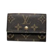 Pre-owned Canvas wallets Louis Vuitton Vintage , Brown , Dames