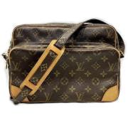 Pre-owned Canvas louis-vuitton-bags Louis Vuitton Vintage , Brown , Da...