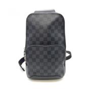 Pre-owned Canvas louis-vuitton-bags Louis Vuitton Vintage , Black , He...