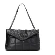 Dames zwarte tas Kazar , Black , Dames