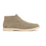 Taupe Suède Oxford Schoenen Kazar , Beige , Heren