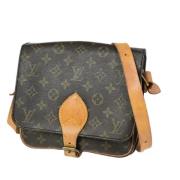 Pre-owned Canvas louis-vuitton-bags Louis Vuitton Vintage , Brown , Da...