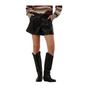 Zwarte Shorts voor Vrouwen Silvian Heach , Black , Dames