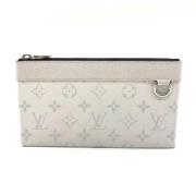 Pre-owned Leather wallets Louis Vuitton Vintage , White , Dames