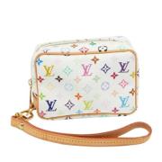 Pre-owned Canvas clutches Louis Vuitton Vintage , Multicolor , Dames