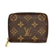 Pre-owned Canvas wallets Louis Vuitton Vintage , Brown , Dames