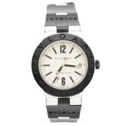 Pre-owned Rubber watches Bvlgari Vintage , Gray , Heren