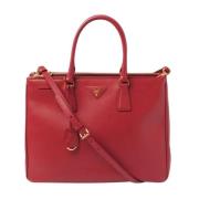 Pre-owned Leather prada-bags Prada Vintage , Red , Dames