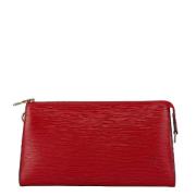 Pre-owned Leather louis-vuitton-bags Louis Vuitton Vintage , Red , Dam...