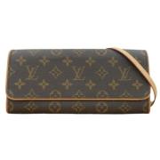 Pre-owned Canvas louis-vuitton-bags Louis Vuitton Vintage , Brown , Da...