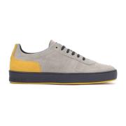 Grijze suède vetersneakers voor heren Kazar , Multicolor , Heren