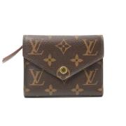 Pre-owned Canvas wallets Louis Vuitton Vintage , Brown , Dames