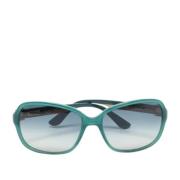 Pre-owned Acetate sunglasses Salvatore Ferragamo Pre-owned , Green , D...