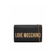 Zwarte tassen voor stijlvolle outfits Love Moschino , Black , Dames