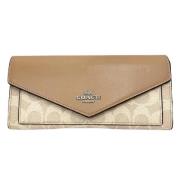 Pre-owned Leather wallets Coach Pre-owned , Brown , Dames