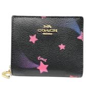 Pre-owned Canvas wallets Coach Pre-owned , Black , Dames