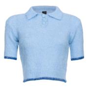 Lichtblauwe Sweater Pinko , Blue , Dames