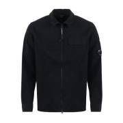 Urban Cool Overhemd met Lange Mouwen C.p. Company , Black , Heren