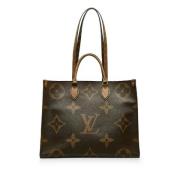 Pre-owned Canvas louis-vuitton-bags Louis Vuitton Vintage , Brown , Da...