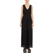 Tencel Viscose Overalls Sanctamuerte , Black , Dames