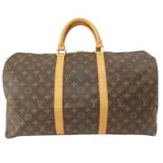 Pre-owned Canvas louis-vuitton-bags Louis Vuitton Vintage , Brown , Da...