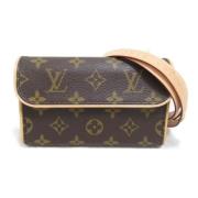 Pre-owned Canvas louis-vuitton-bags Louis Vuitton Vintage , Brown , Da...