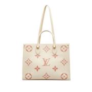 Pre-owned Leather louis-vuitton-bags Louis Vuitton Vintage , White , D...