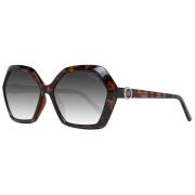 Bruine Dames Zonnebril Verlooplens Guess , Brown , Dames