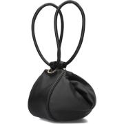 Zwarte Leren Louki Tas Fred De La Bretoniere , Black , Dames