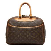 Pre-owned Canvas louis-vuitton-bags Louis Vuitton Vintage , Brown , Da...