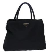 Pre-owned Nylon handbags Prada Vintage , Black , Dames