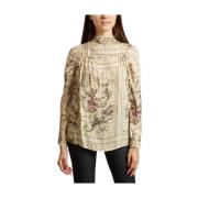 Blouses By Herenne Birger , Beige , Dames