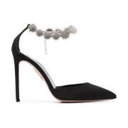 Zwarte Comet Pomp 105 Aquazzura , Black , Dames